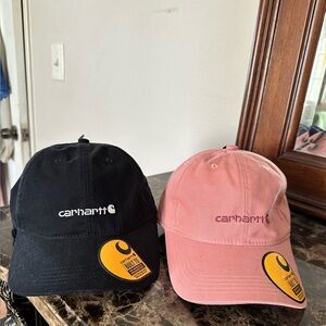 Carhartt Black and Pink Caps